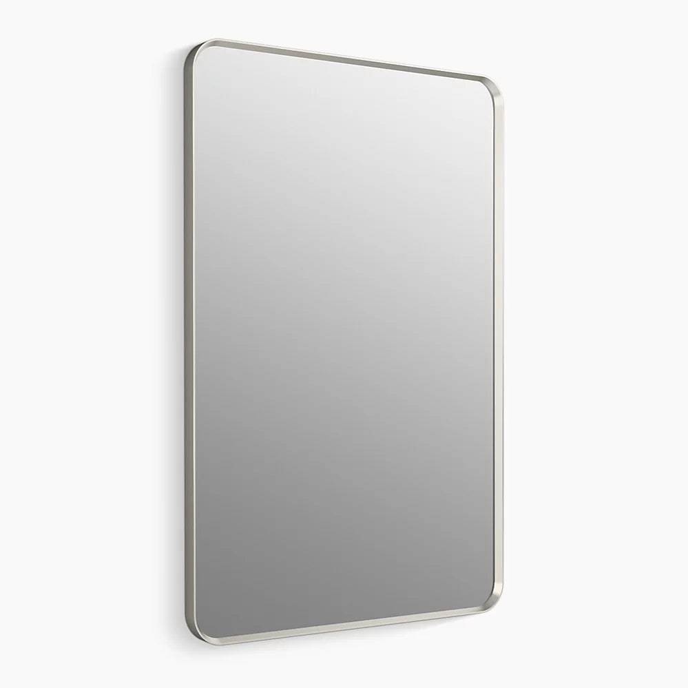 Kohler Essential 30" x 45" rectangular framed mirror K-31365-BNL - Plumbing Market