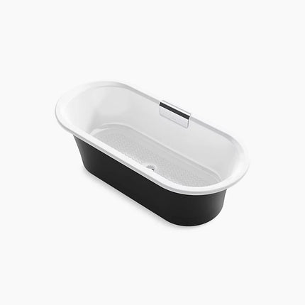 Kohler Volute 63" x 28-3/8" freestanding bath with base K-29326-P5-0 - Plumbing Market