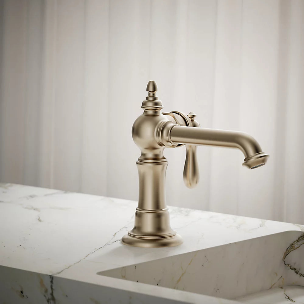 Kohler Artifacts Single-handle bathroom sink faucet, 1.2 gpm K-72762-9M-BV - Plumbing Market