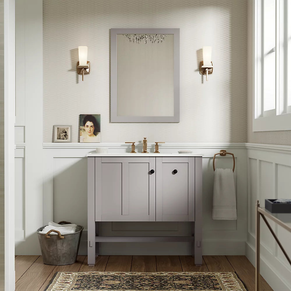 Kohler Tresham 36" bathroom vanity cabinet K-5288-1WT - Plumbing Market