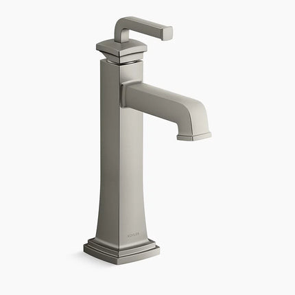 Kohler Riff Tall single-handle bathroom sink faucet, 0.5 gpm K-26430-4N-BN - Plumbing Market