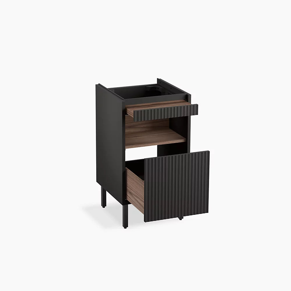 Kohler Spacity 16-3/4" wall-hung bathroom vanity cabinet K-32160-DKS - Plumbing Market