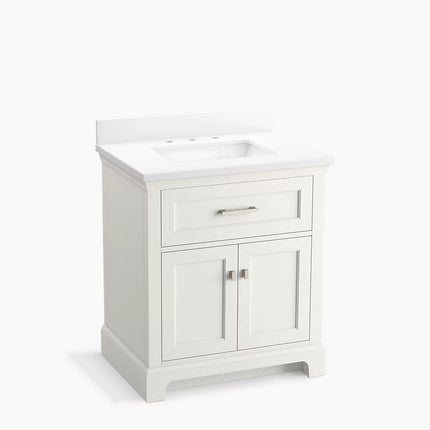 Kohler Charlemont 30" bathroom vanity cabinet with sink and quartz top K-29260-BD1-0 - Plumbing Market