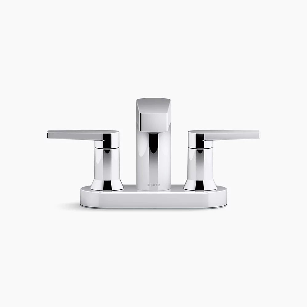 Kohler Taut Centerset bathroom sink faucet, 1.2 gpm K-97031-4-BL - Plumbing Market