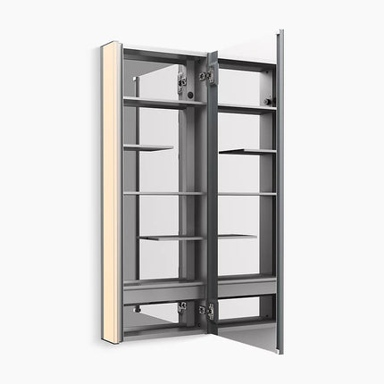 Kohler Maxstow 17" x 40" lighted medicine cabinet K-81147-SLE-DA1 - Plumbing Market