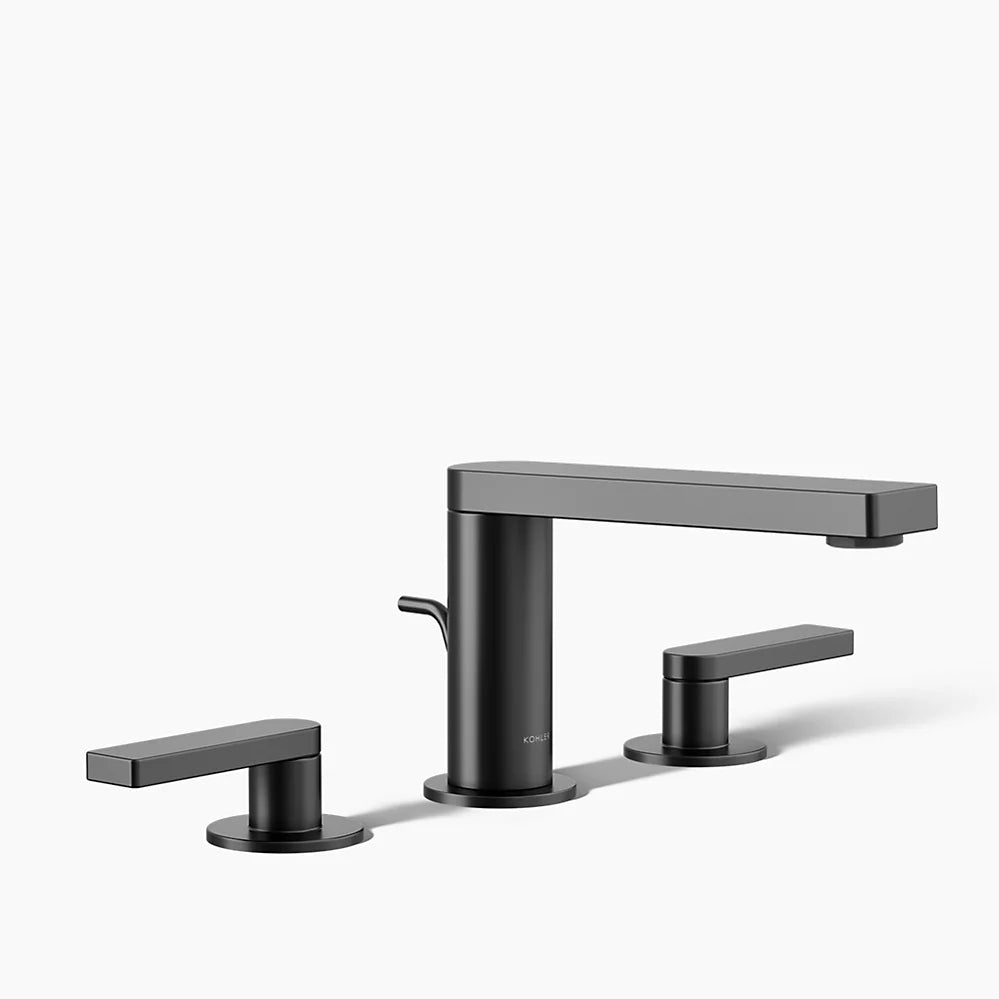 Kohler Composed Widespread bathroom sink faucet with Lever handles, 1.2 gpm K-73060-4-BL - Plumbing Market