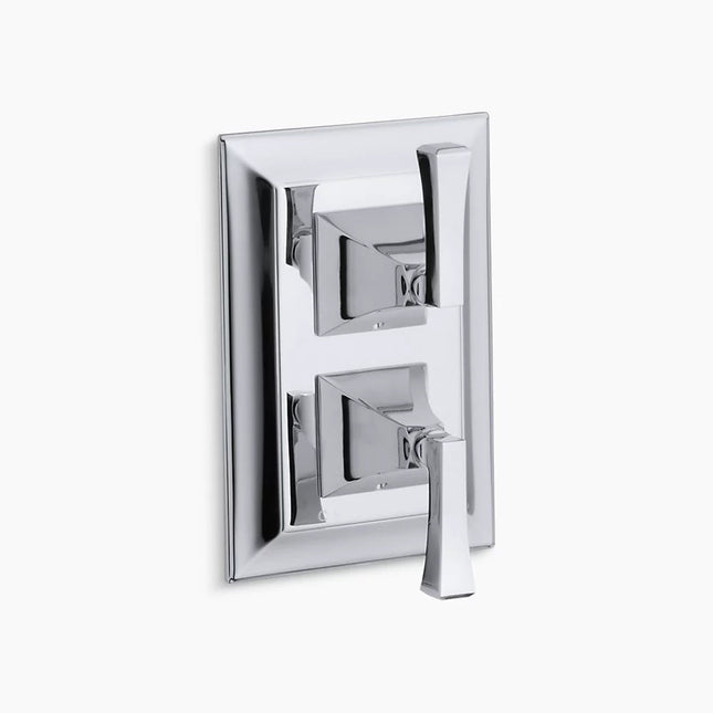 Kohler Memoirs Stately Stacked Thermo Val Tm T10422-4V-CP - Plumbing Market