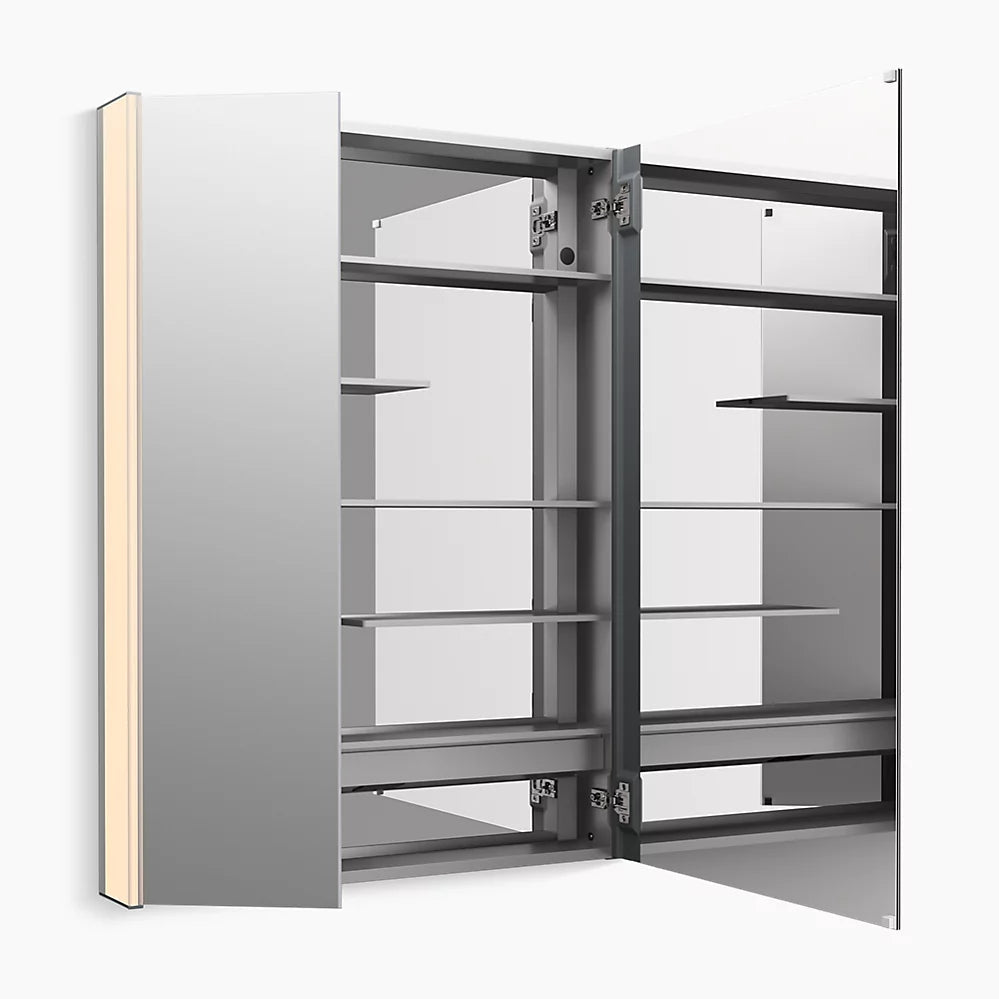 Kohler Maxstow 32" x 40" lighted medicine cabinet K-81149-SLE-DA1 - Plumbing Market