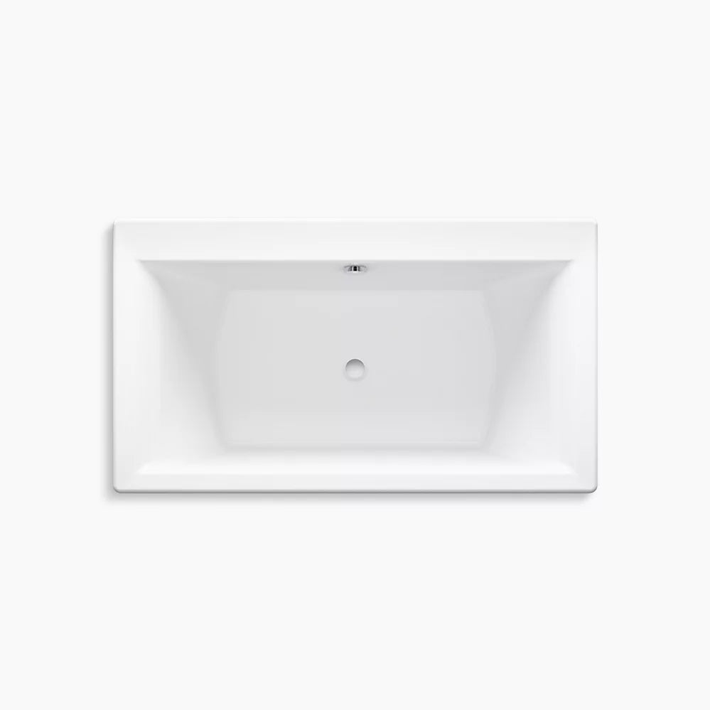 Kohler Stargaze 60-1/4" x 34-1/4" Freestanding Bath with Fluted Shroud - Plumbing Market