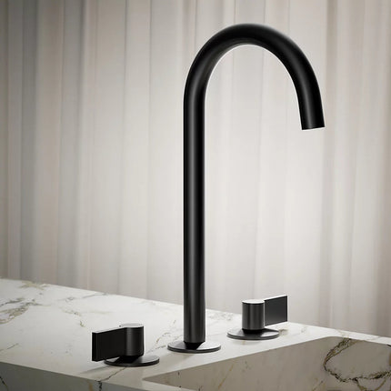 Kohler Components Bathroom sink faucet spout with Tube design, 1.2 gpm K-77965-BL - Plumbing Market