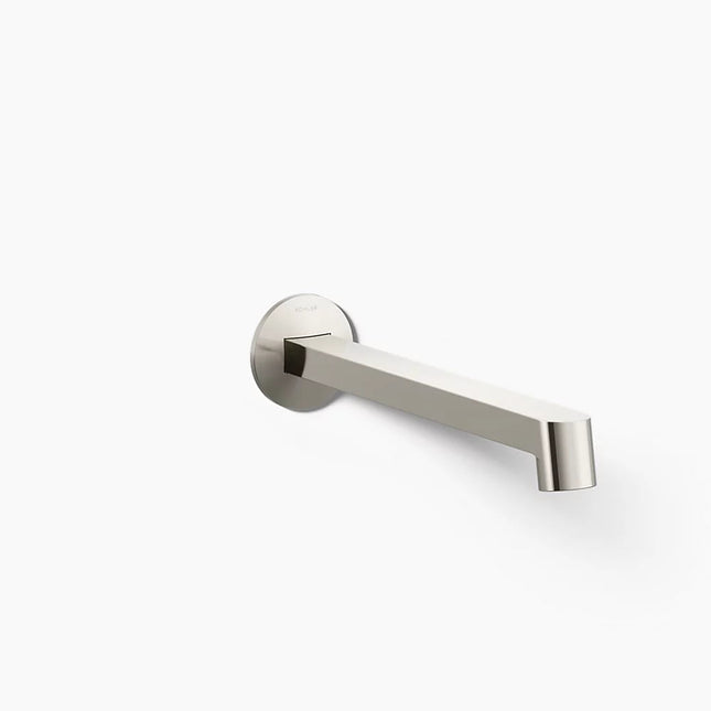 Kohler Components Wall-mount bathroom sink faucet spout with Row design, 1.2 gpm K-T23889-SN - Plumbing Market