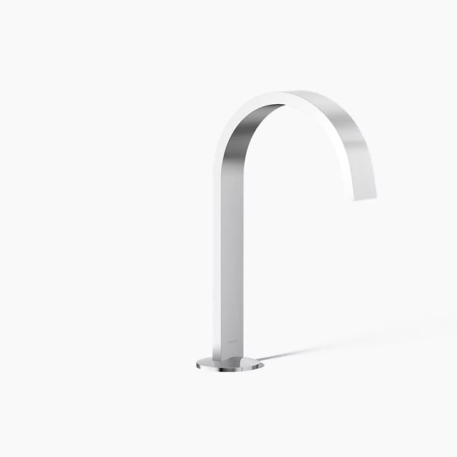 Kohler Components Bathroom sink faucet spout with Ribbon design, 1.2 gpm K-77968-CP - Plumbing Market