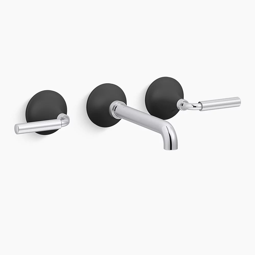 Kohler Tone Wall-mount bathroom sink faucet trim, 1.2 gpm K-T26439-4-CBL - Plumbing Market