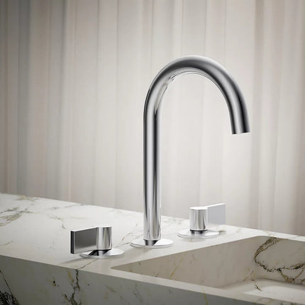 Kohler Components Bathroom sink faucet spout with Tube design, 1.2 gpm K-77967-CP - Plumbing Market