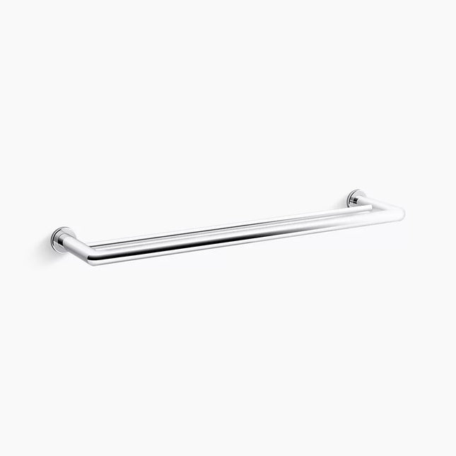 Kohler Kumin 24" double towel bar K-97890-CP - Plumbing Market
