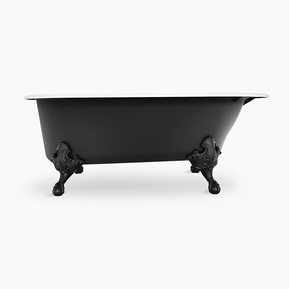 Kohler Iron Works Historic 66" x 36" freestanding bath K-710-P5-0 - Plumbing Market
