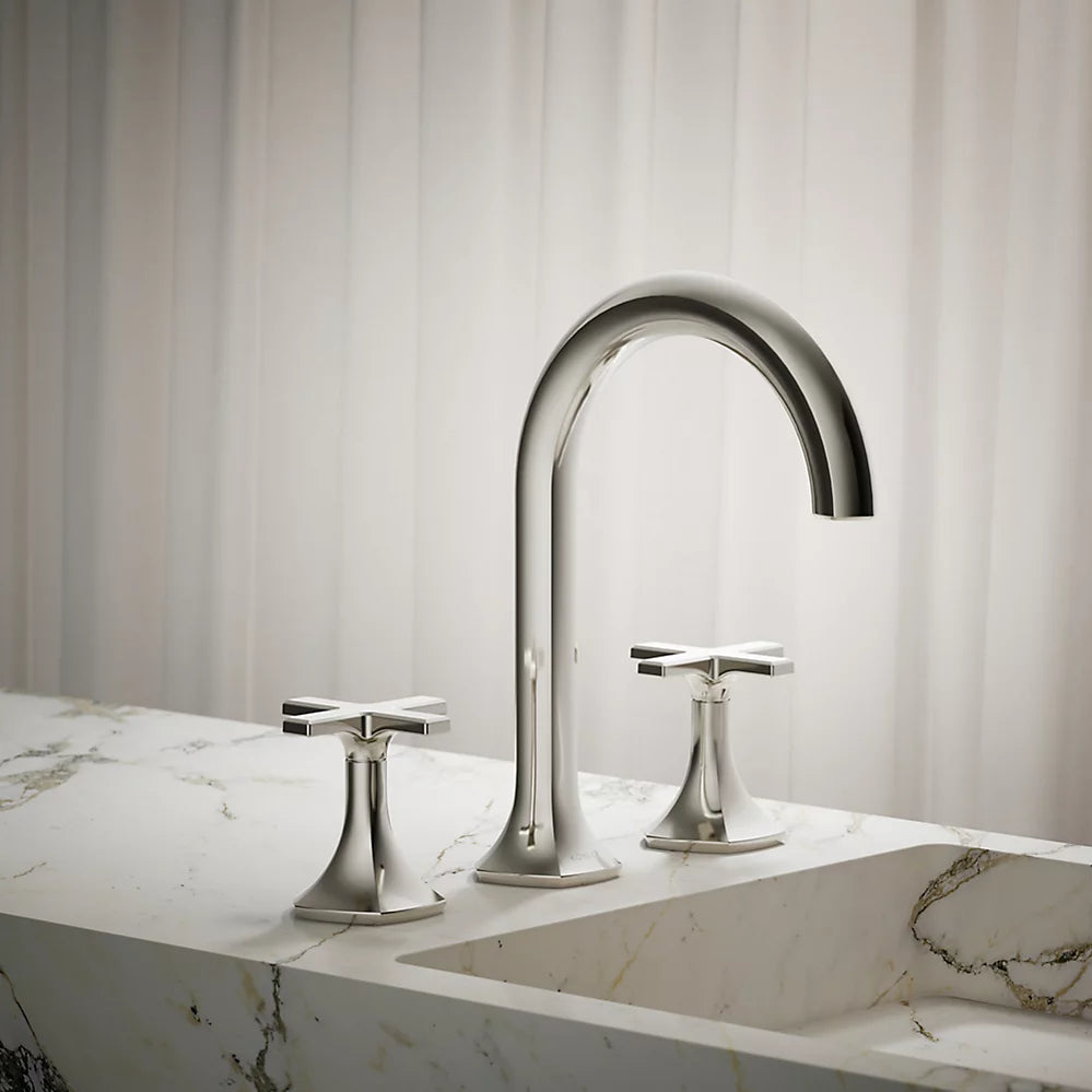 Kohler Occasion Cross bathroom sink faucet handles K-27010-3-SN - Plumbing Market