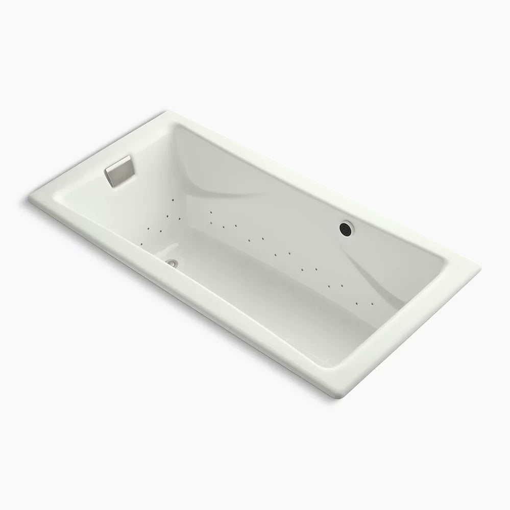 Kohler Tea-for-Two 71-3/4" x 36" drop-in Heated BubbleMassage air bath K-865-GHBN-NY - Plumbing Market