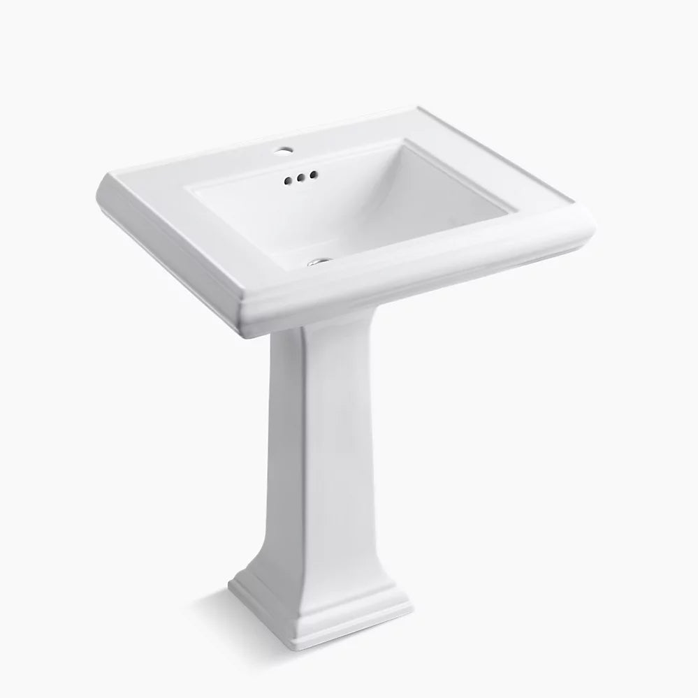 Kohler Memoirs 27  Ped/Lav-1H/Classic 2258-1-0 - Plumbing Market