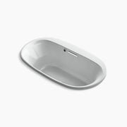Kohler Underscore 65-1/2" x 35-3/4" drop-in bath with Bask heated surface K-5715-W1-95 - Plumbing Market