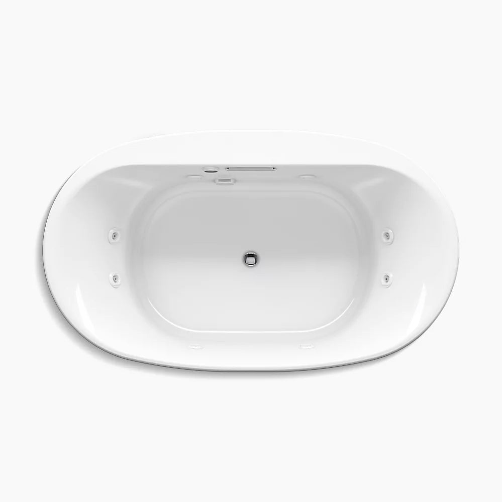 Kohler Underscore 72" x 42" drop-in heated whirlpool bath K-5718-JH-58 - Plumbing Market