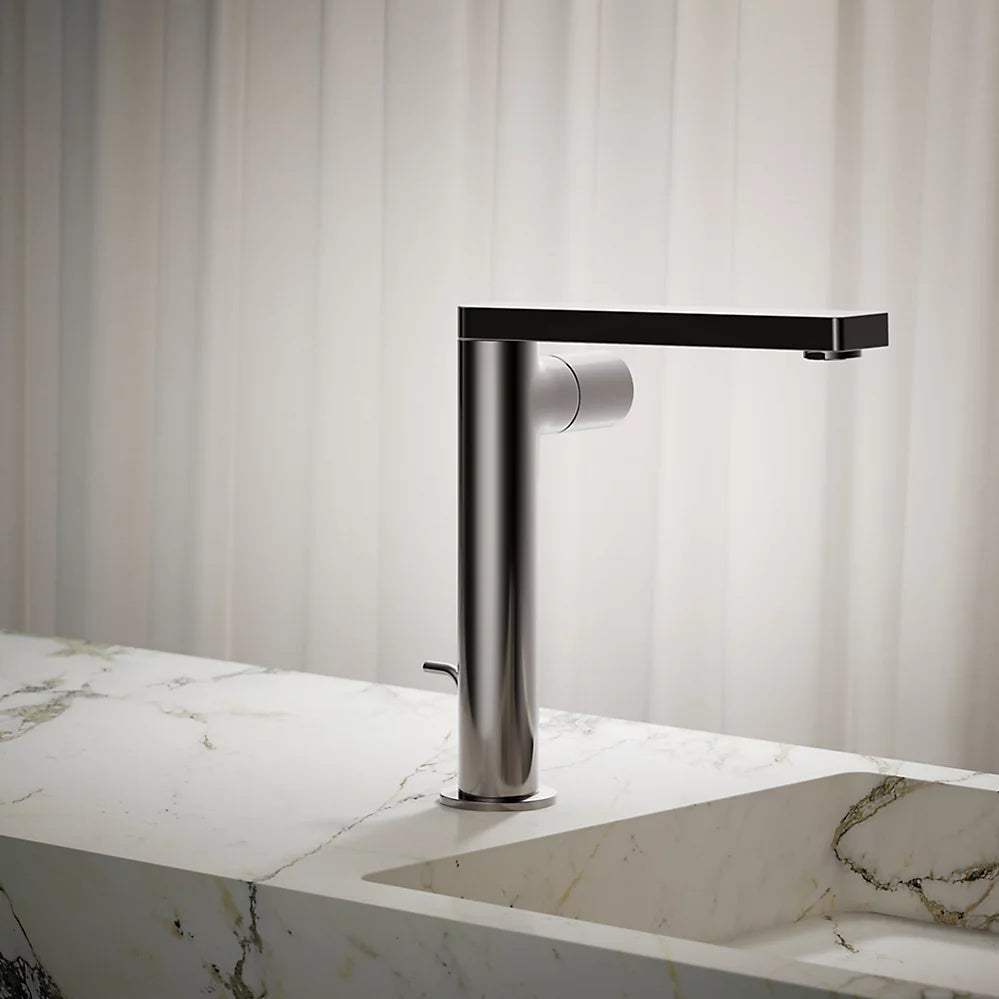 Kohler Composed Tall single-handle bathroom sink faucet with Cylindrical handle, 1.2 gpm K-73159-7-TT - Plumbing Market