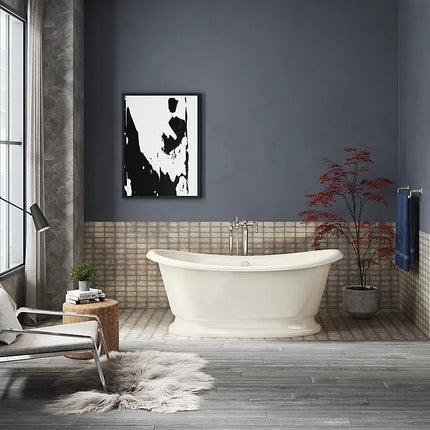 Kohler Artifacts 66-1/4" x 32-1/2" freestanding bath K-21000-B-96 - Plumbing Market