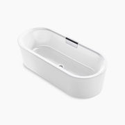 Kohler Volute 70-7/8" x 30-3/8" freestanding bath with shroud K-29329-0-0 - Plumbing Market