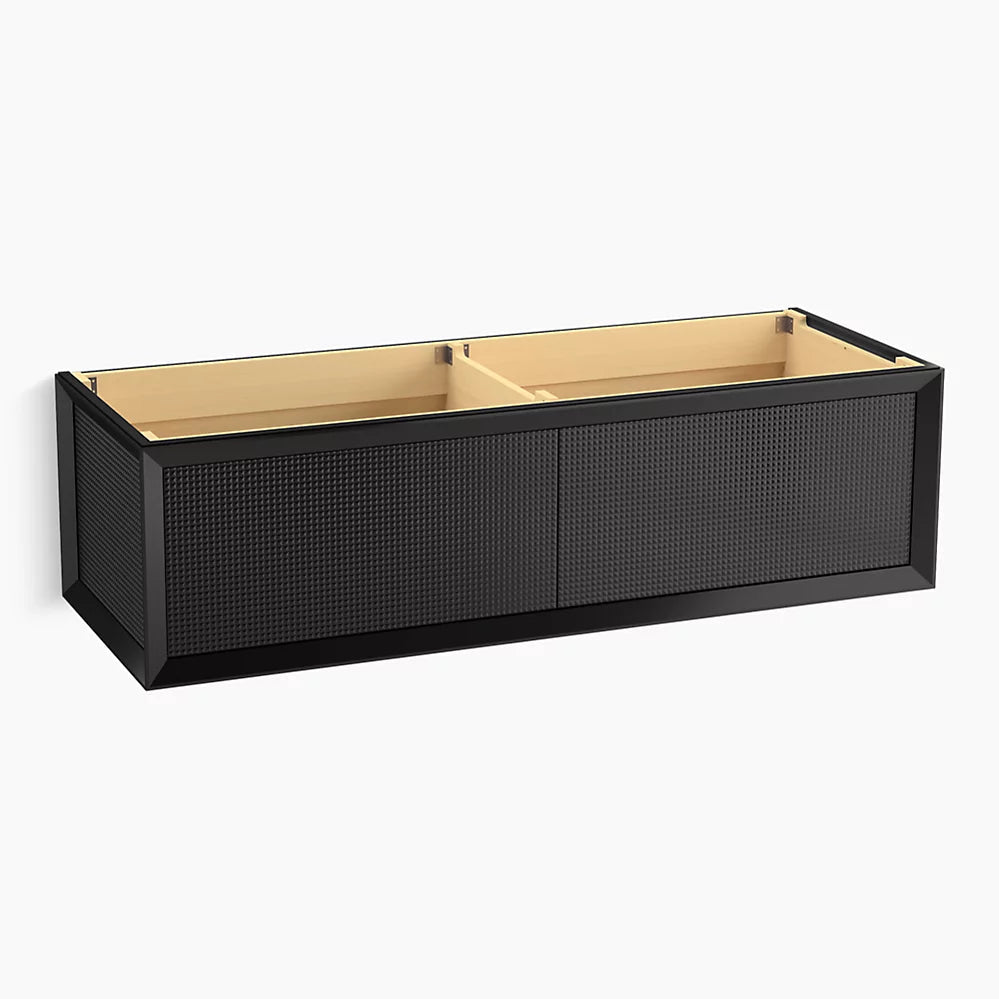 Kohler Enivo 60" wall-hung bathroom vanity cabinet K-33563-GL7 - Plumbing Market
