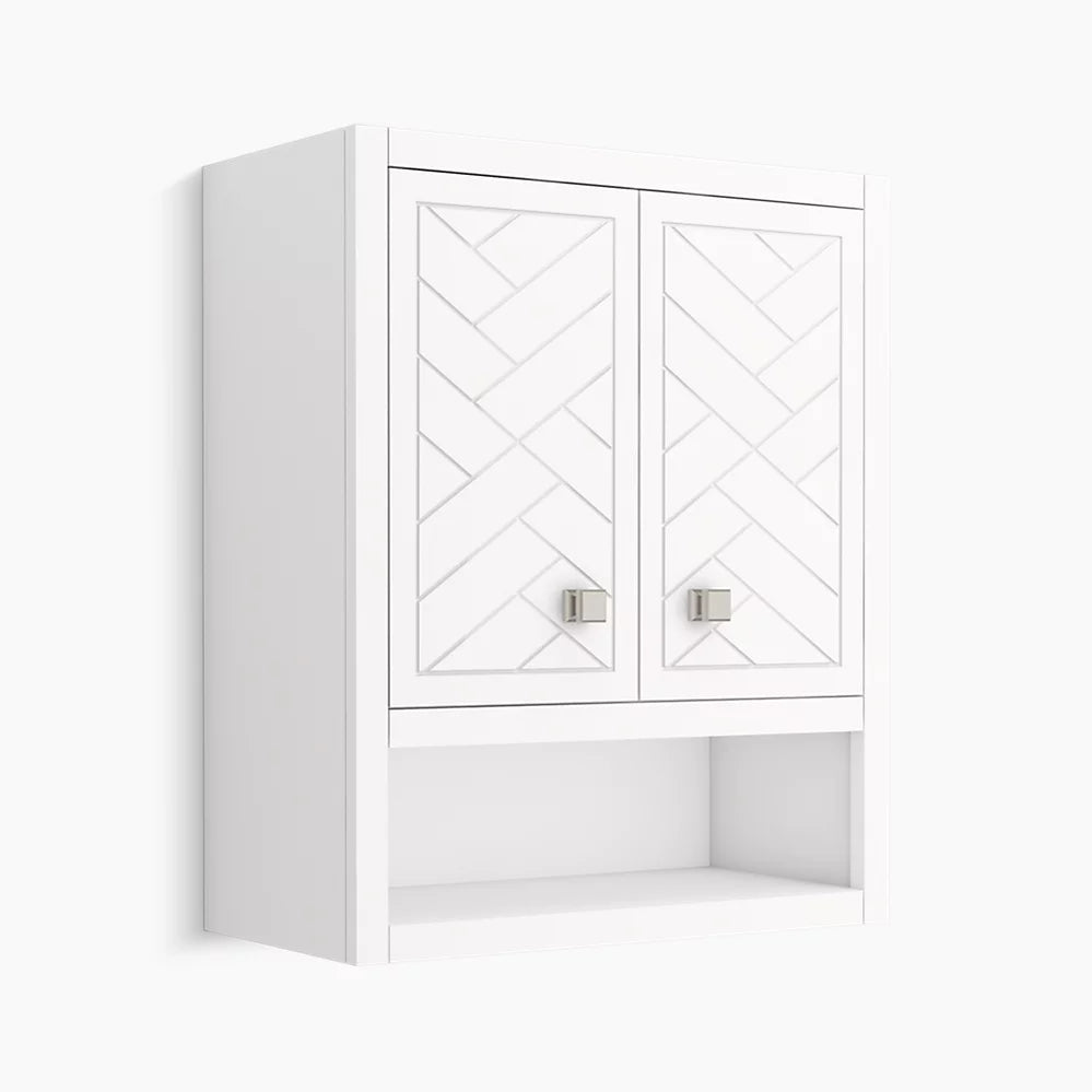 Kohler Beauxline 24" x 28" wall cabinet K-33533-ASB-0 - Plumbing Market