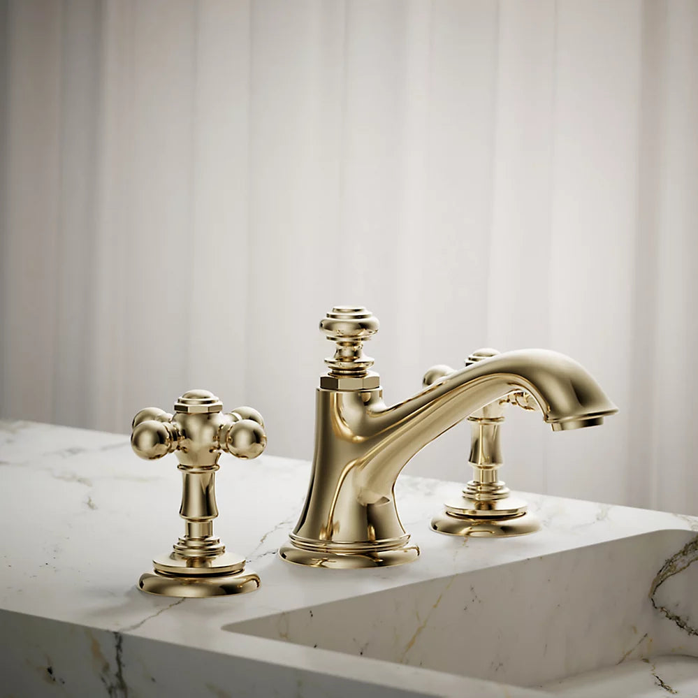 Kohler Artifacts Cross bathroom sink faucet handles K-98068-3-AF - Plumbing Market