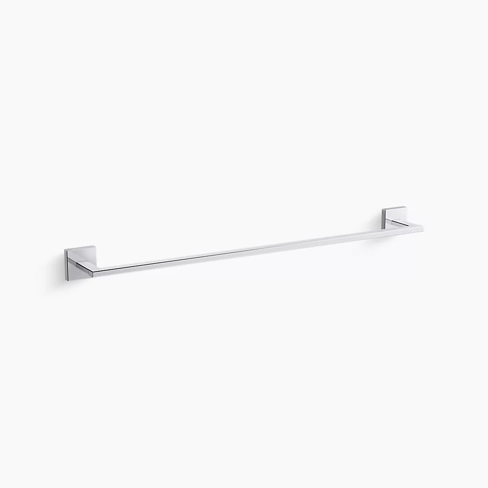 Kohler Square 24" towel bar K-23285-CP - Plumbing Market