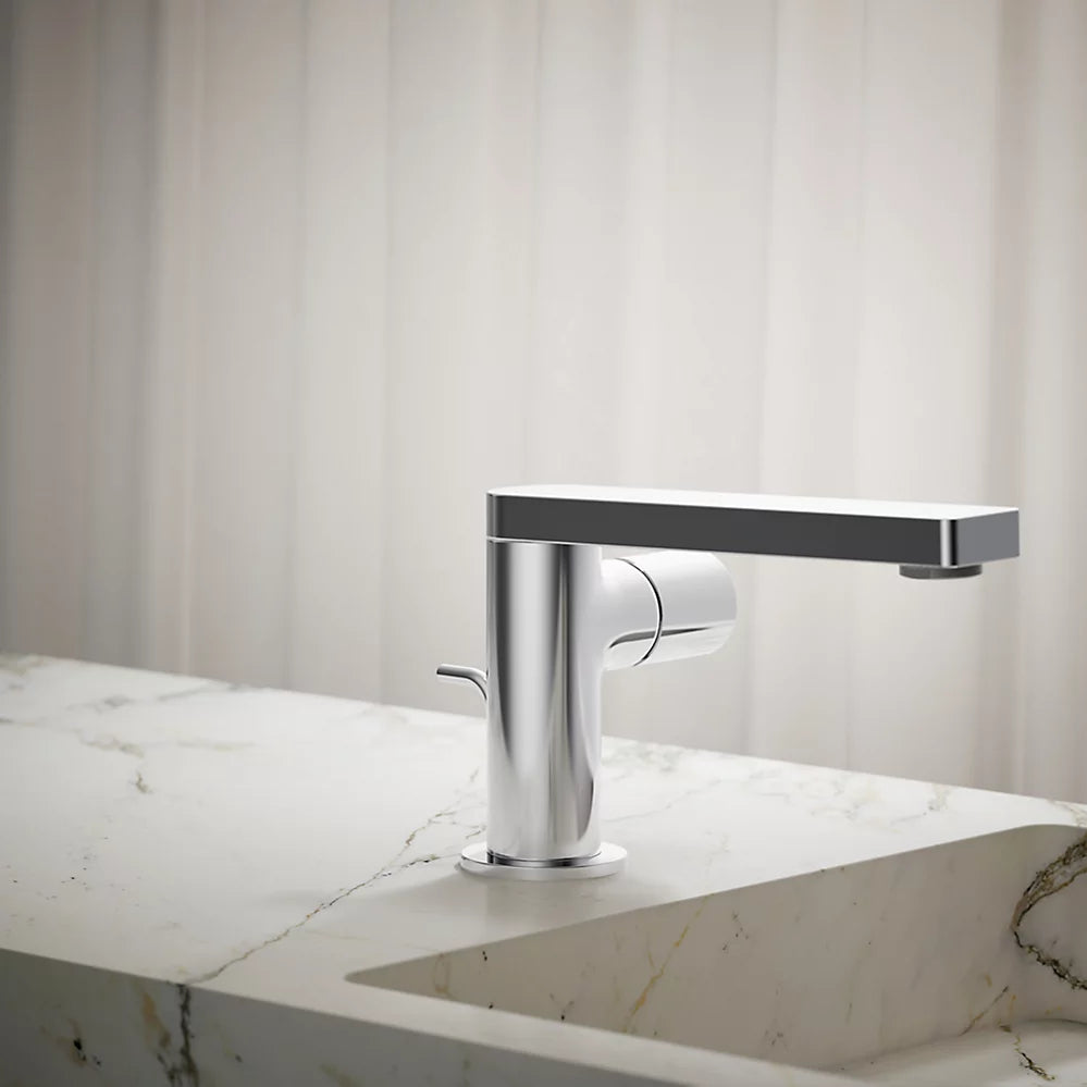 Kohler Composed Single-handle bathroom sink faucet with Cylindrical handle, 1.2 gpm K-73050-7-CP - Plumbing Market