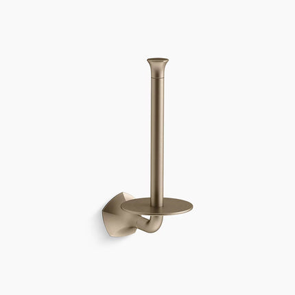 Kohler Occasion Vertical toilet paper holder K-27064-BV - Plumbing Market