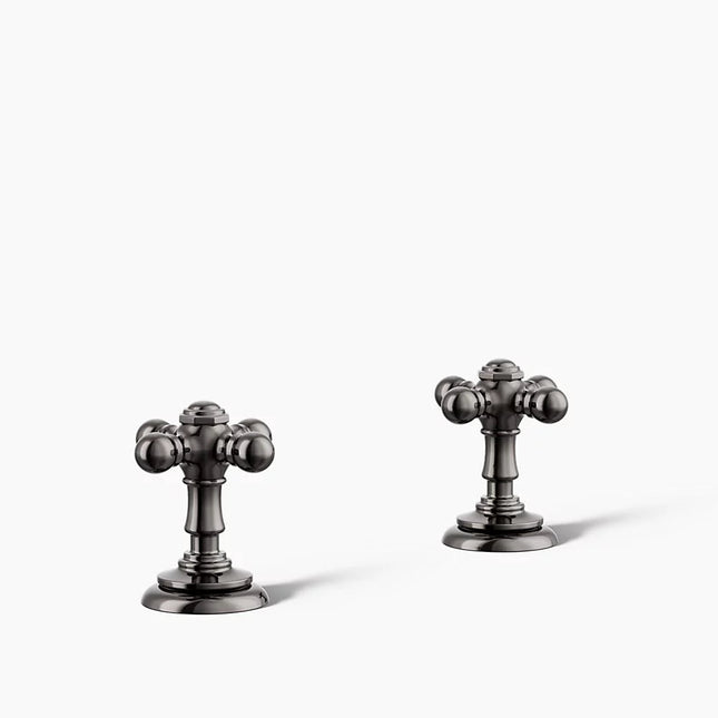 Kohler Artifacts Cross bathroom sink faucet handles K-98068-3-TT - Plumbing Market