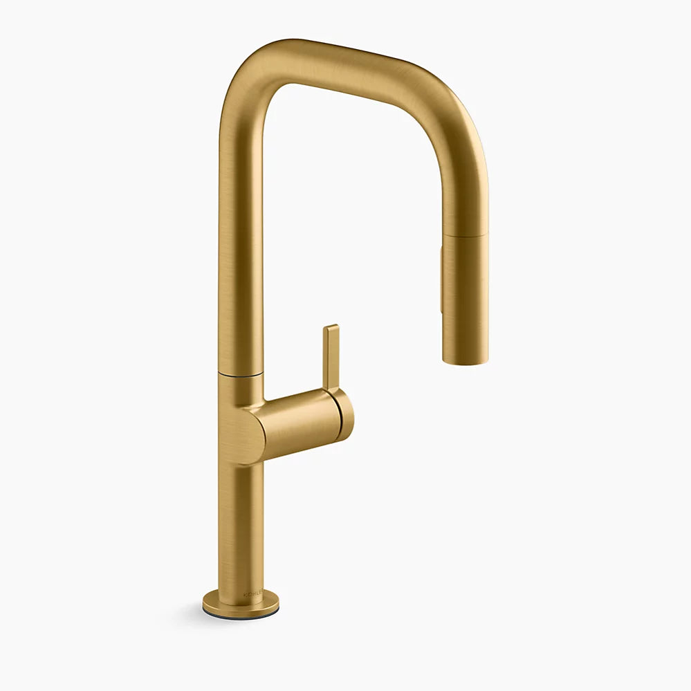 Kohler Components Pull-down kitchen sink faucet with two-function sprayhead K-28269-2MB - Plumbing Market