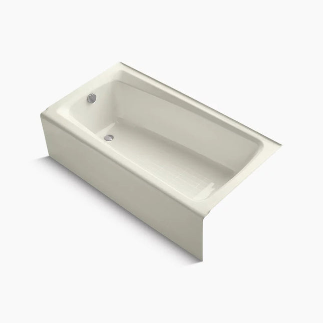 Kohler Mendota 60" x 32" alcove bath, left drain K-505-96 - Plumbing Market