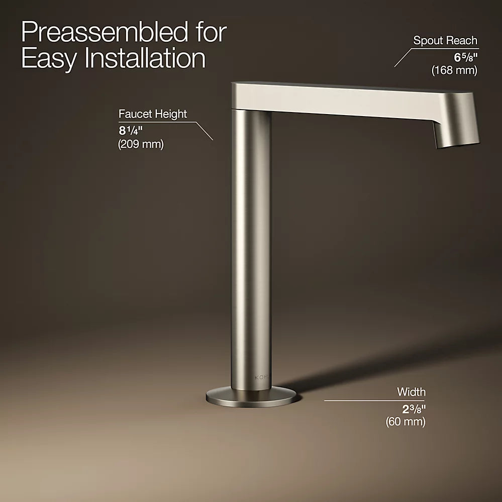 Kohler Components Bathroom sink faucet spout with Row design, 1.2 gpm K-77969-BN - Plumbing Market