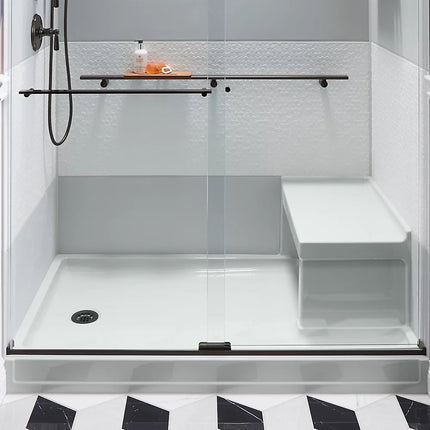 Kohler Choreograph Teak shower tray K-97629-NA - Plumbing Market