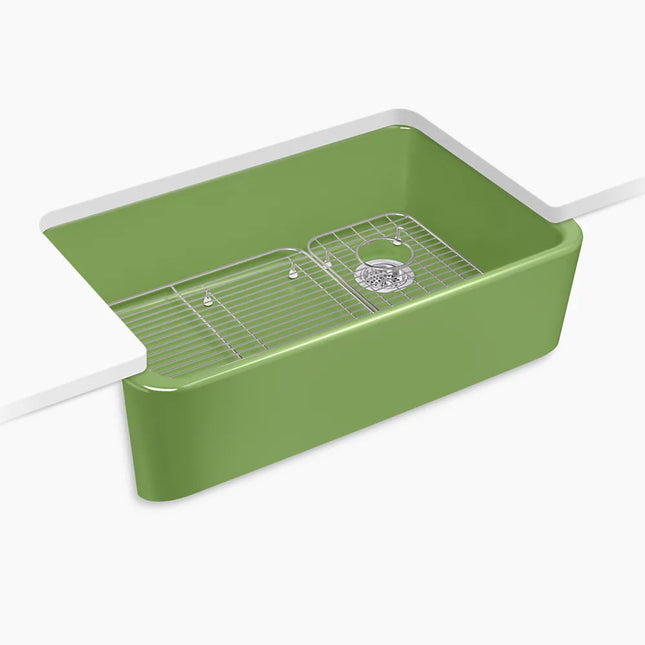 Kohler Ironridge 34" undermount single-bowl farmhouse kitchen sink K-24268-34 - Plumbing Market