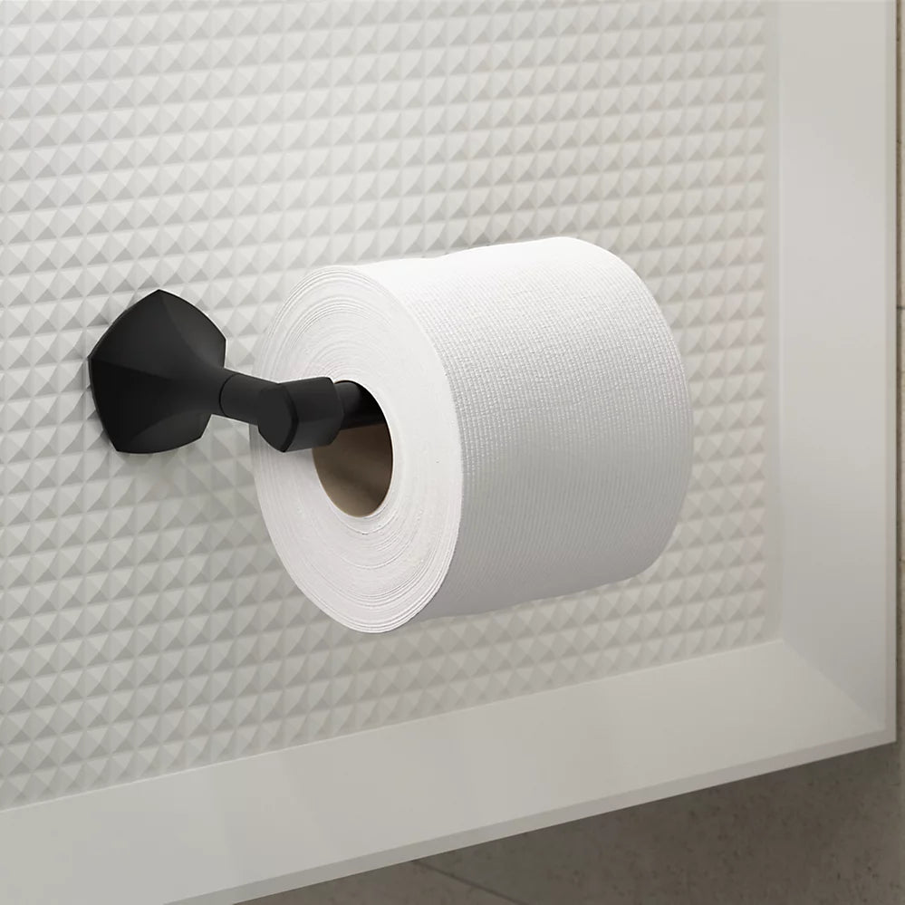 Kohler Occasion Pivoting toilet paper holder K-27065-BMB - Plumbing Market