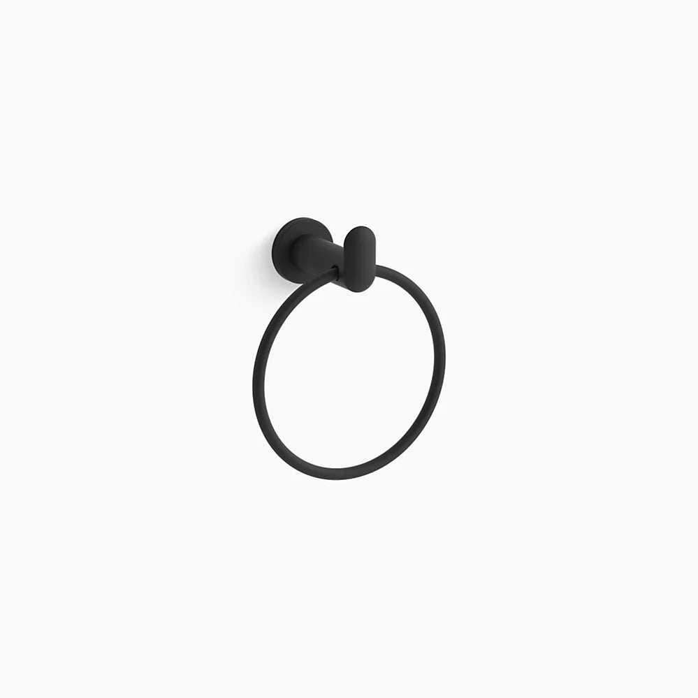 Kohler Kumin towel ring K-97898-BL - Plumbing Market