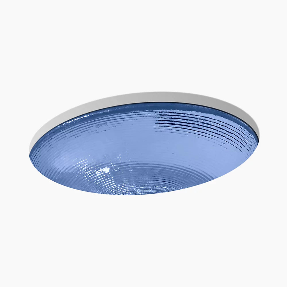Kohler Whist Uc Glass Lav (Trans Sapphire) 2741-TG6 - Plumbing Market