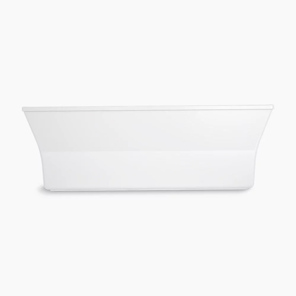 Kohler Stargaze 72" x 36" freestanding Heated BubbleMassage air bath with fluted shroud K-1959-GH-0 - Plumbing Market