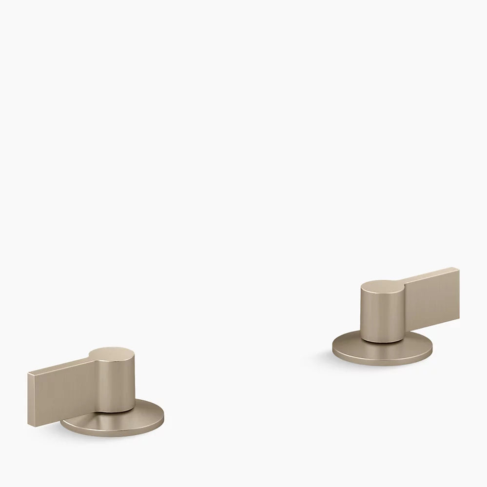 Kohler Components 2H Bathroom Bath Fill Handles Lvr 77990-4-BV - Plumbing Market