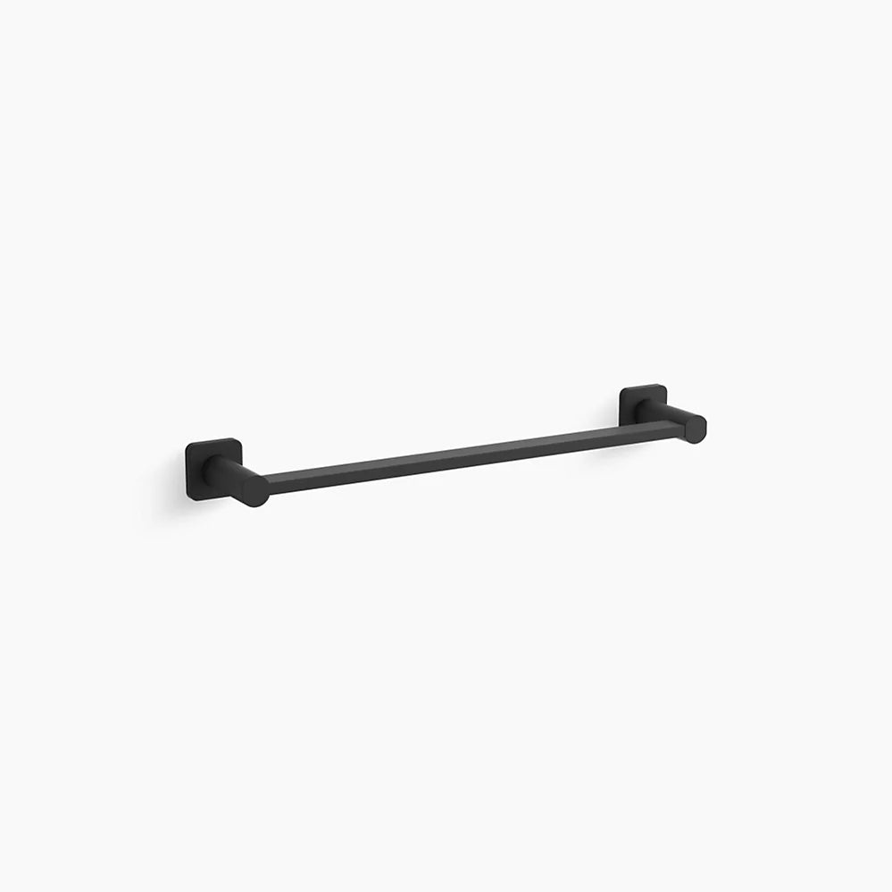 Kohler Parallel 18" towel bar K-23524-BL - Plumbing Market