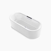 Kohler Volute 63" x 28-3/8" freestanding bath with shroud K-29325-0-0 - Plumbing Market