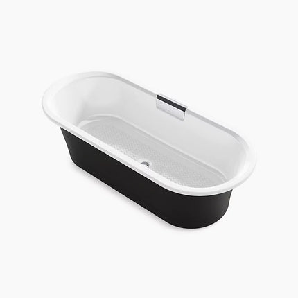 Kohler Volute 70-7/8" x 30-3/8" freestanding bath with base K-29330-P5-0 - Plumbing Market
