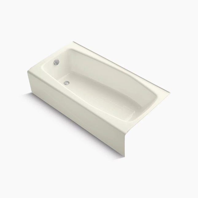 Kohler Villager 60" x 30-1/4" alcove bath, left drain K-715-96 - Plumbing Market