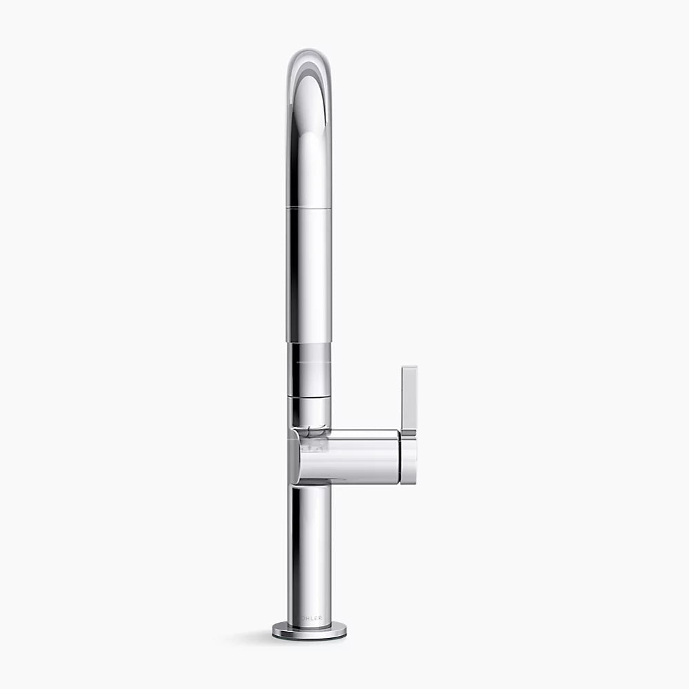 Kohler Components Touchless pull-down kitchen sink faucet with two-function sprayhead K-28271-SN - Plumbing Market
